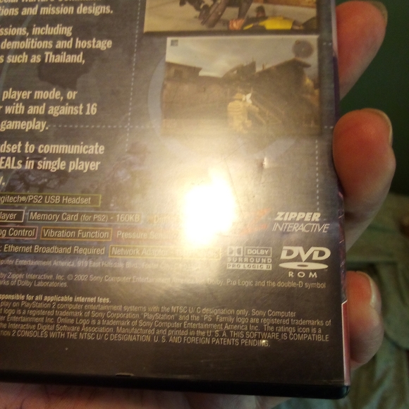 Vintage Socom: US Navy Seals Greatest Hits - Sony PlayStation 2 - 2003 - Picture 9 of 16